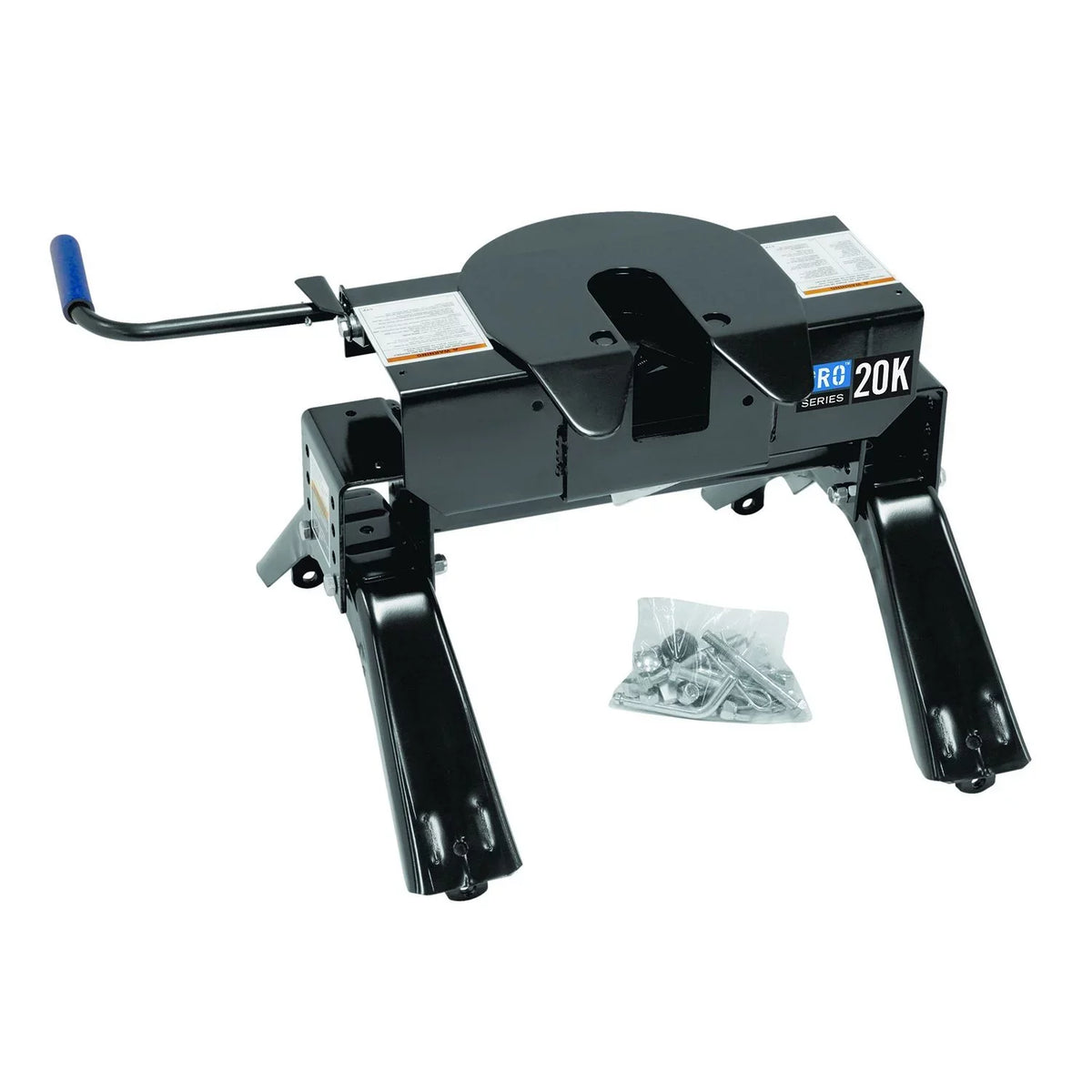(2 Boxes-30118+30727)Pro Series 20K 5Th Wheel Hitch(30124 Or 30035 Rail Sold Separately) Replacement Auto Part; Easy to Install