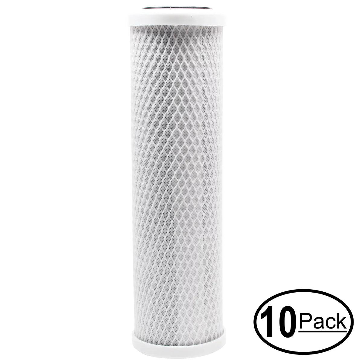 10-Pack Replacement for AquaFX 4StageDWSF-CB10-2 Activated Carbon Block Filter - Universal 10 inch Filter for AquaFX 4 Stage Drinking System - Denali Pure Brand