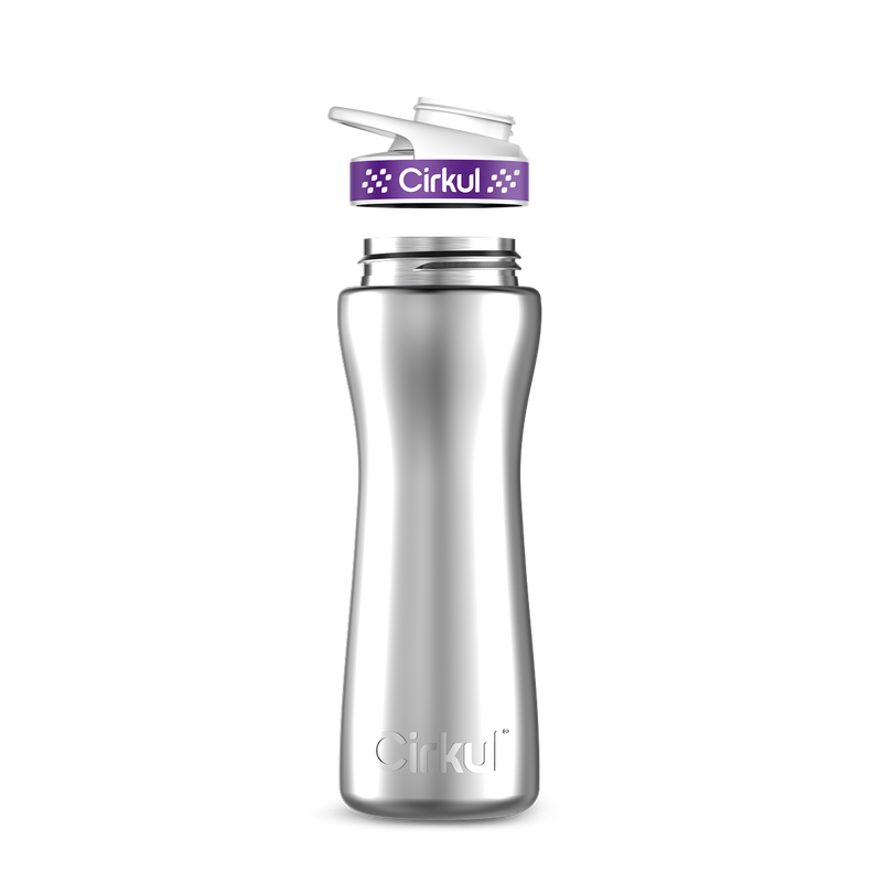 22oz. Stainless Steel Bottle & Comfort Grip Lid EXJTXJ