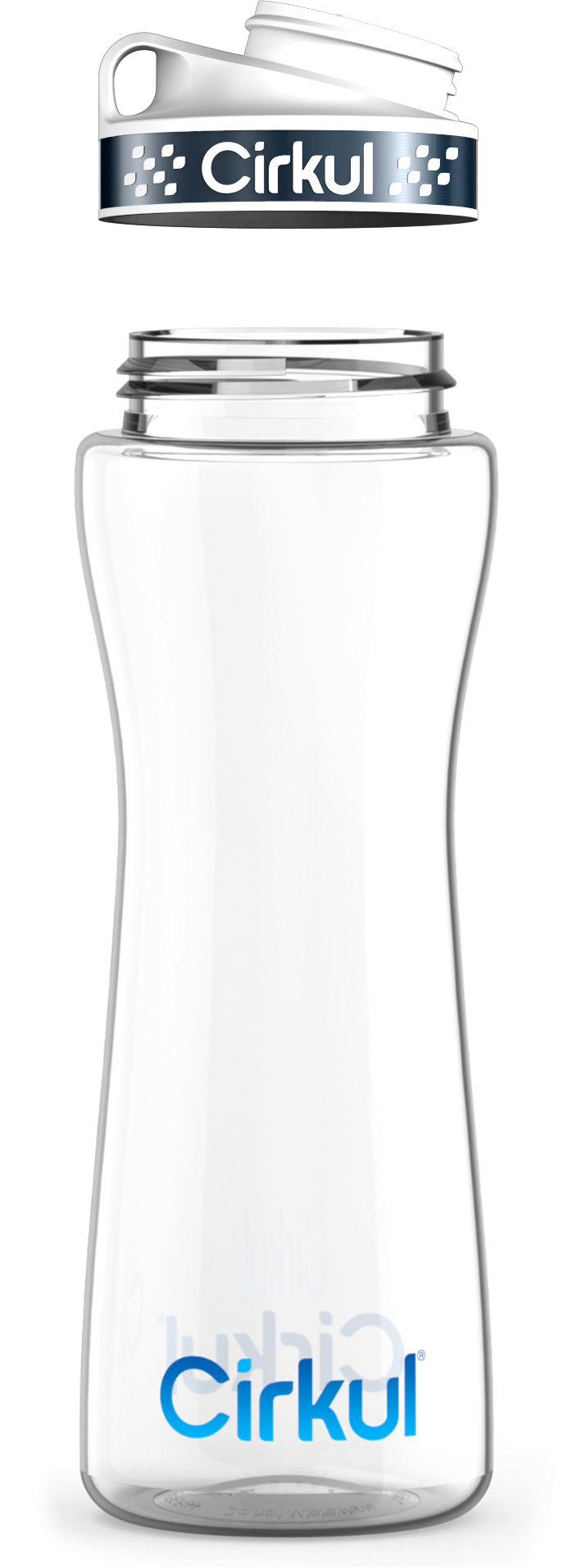Custom 22oz. Plastic Bottle & Comfort Grip Lid NG80W6